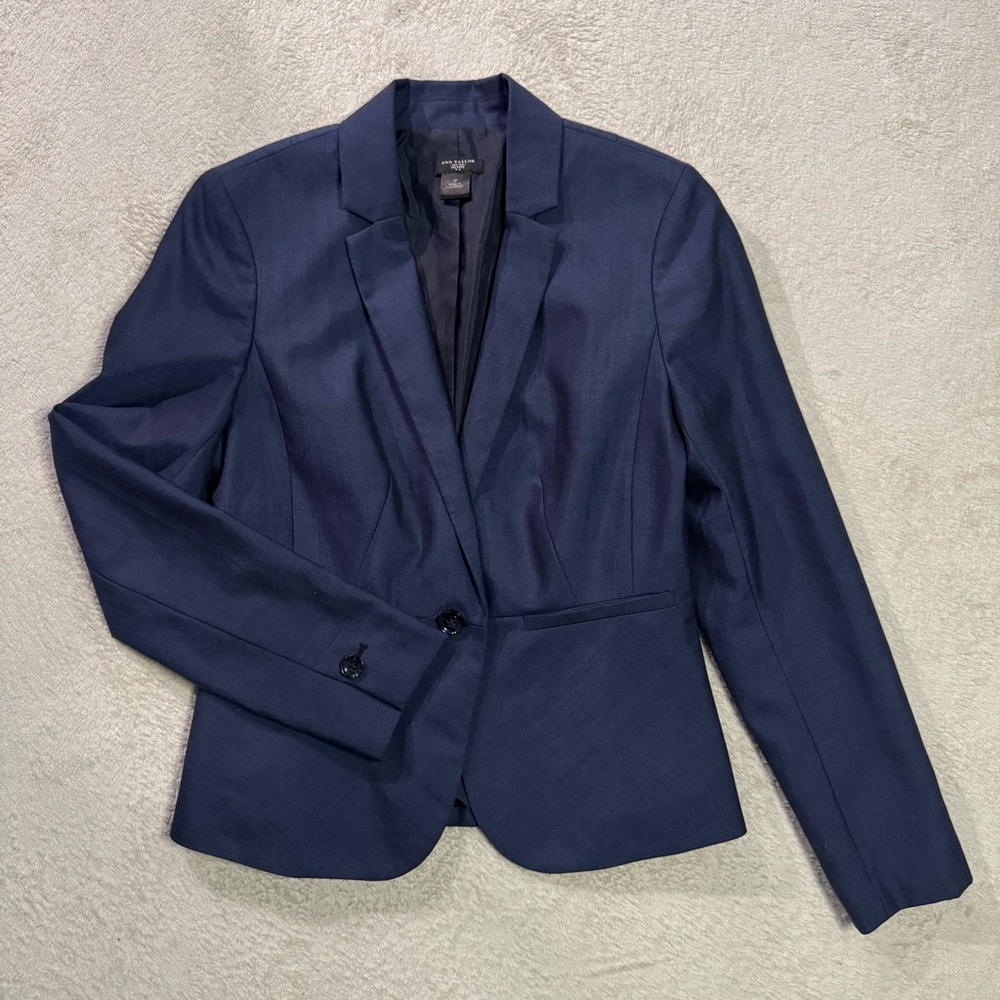 Ann Taylor Navy Blazer